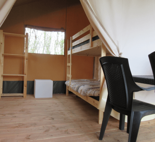 kinderslaapkamer safaritent